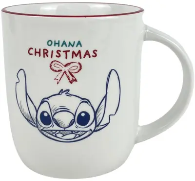 Kurt S. Adler mok keramiek disney stitch 8x9.5cm   - afbeelding 1