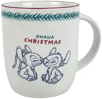 Kurt S. Adler mok keramiek disney stitch & angel 8x9.5cm   - afbeelding 1