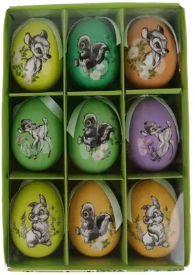 Kurt S. Adler paashanger disney classics 7.5cm multi 9 stuks - afbeelding 1