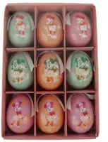 Kurt S. Adler paashanger disney mickey 7.5cm multi 9 stuks - afbeelding 1