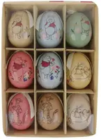 Kurt S. Adler paashanger disney winnie the pooh 7.5cm multi 9 stuks - afbeelding 1