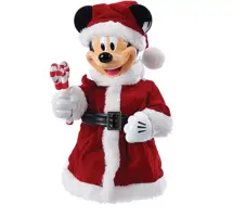 Kurt S. Adler piek kunststof disney mickey mouse met zuurstok 25.5cm multi - afbeelding 1