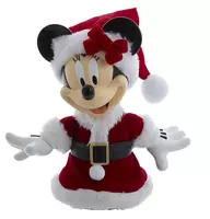 Kurt S. Adler piek kunststof disney minnie mouse met kerstpak 30cm multi kopen?