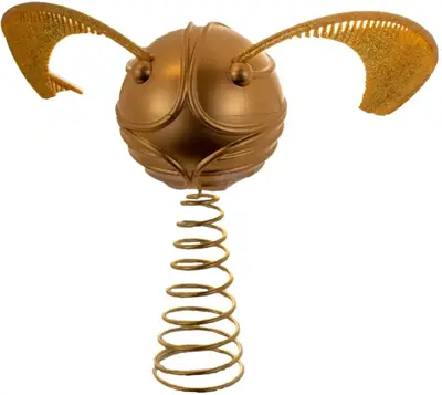 Kurt S. Adler piek metaal harry potter gouden snaai 25cm goud - afbeelding 1