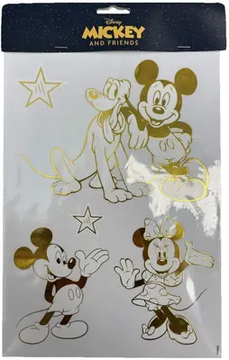 Kurt S. Adler raamsticker Disney Mickey & Friends multi  - afbeelding 1