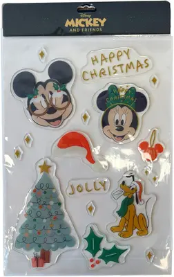 Kurt S. Adler raamsticker Disney Mickey & Friends multi  - afbeelding 1