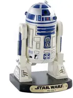 Kurt S. Adler Star Wars notenkraker R2-D2 25cm wit, blauw - afbeelding 1