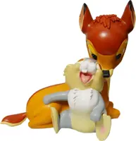 Kurt S. Adler tuinbeeld disney bambi & stampertje 26.5cm - afbeelding 1
