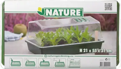 Kweekset aero serre h21l55b31cm - afbeelding 2