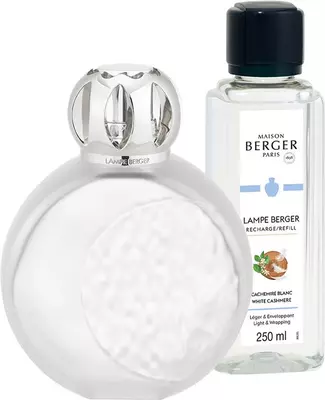 Lampe Berger giftset brander astral givré white cashmere 250 ml - afbeelding 1