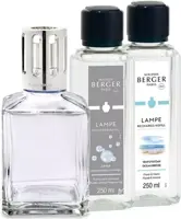 Lampe Berger giftset brander essentielle cube so neutral & ocean breeze 2x250 ml - afbeelding 1