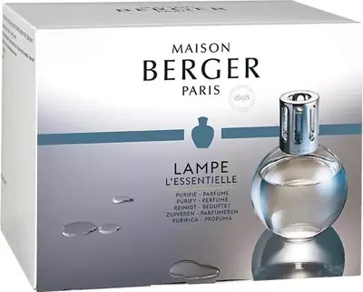 Lampe Berger giftset brander essentielle ronde so neutral & cotton caress 2x250 ml - afbeelding 2