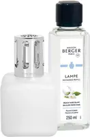 Lampe Berger giftset brander glaçon blanc delicate white musk 250 ml - afbeelding 1