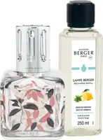 Lampe Berger giftset brander glaçon feuilles zest of verbena 250 ml kopen?