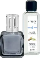 Lampe Berger giftset brander glaçon gris pure white tea 250 ml - afbeelding 1