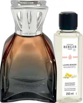 Lampe Berger giftset brander lilly nude orange blossom 250 ml - afbeelding 1