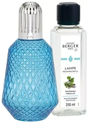 Lampe Berger giftset brander matali crasset bleue eternal sap 250 ml - afbeelding 1