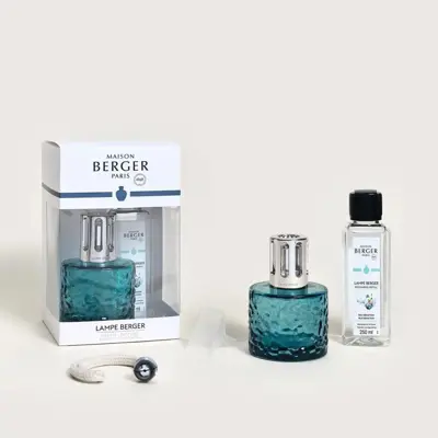 Lampe Berger giftset brander mirage bleue blue seduction 250 ml - afbeelding 5