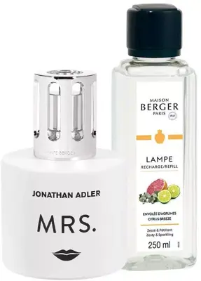 Lampe Berger giftset brander mrs. citrus breeze 250 ml - afbeelding 1