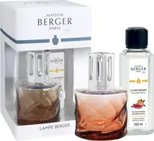 Lampe Berger giftset brander spirale rose ambré rhubarb radiance 250 ml - afbeelding 3