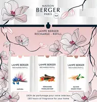 Lampe Berger triopack huisparfum bolero liliflora & woodland fairy & golden wheat 3x250 ml kopen?
