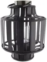 Lantaarn bamboe 27x27x35 cm zwart kopen?