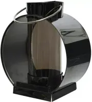 Lantaarn rvs 17,5x10x18 cm zwart kopen?