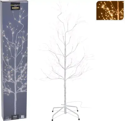 LED boom 390 lampjes 120 cm, warm wit - afbeelding 1