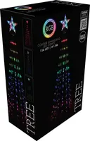 LED boom regenboog met 154 lampjes 150cm, multicolor - afbeelding 1
