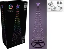 LED boom regenboog met 550 lampjes 300cm, multicolor - afbeelding 1