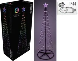 LED boom regenboog met 550 lampjes 300cm, multicolor - afbeelding 3