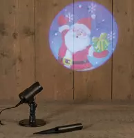 LED buitenprojector steady santa - afbeelding 1