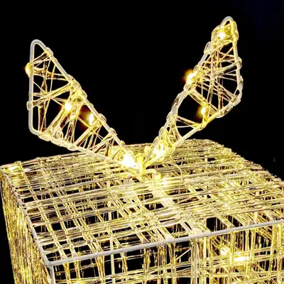 LED cadeau doos acryl 15cm - afbeelding 4