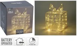 LED cadeau doos acryl 15cm - afbeelding 5