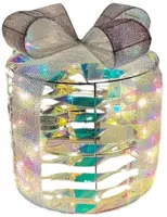 LED cadeau regenboog 30cm - afbeelding 1
