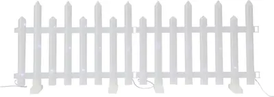 LED hekje set 8 stuks 192 lampjes, wit - afbeelding 2