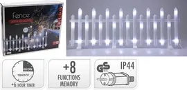 LED hekje set 8 stuks 192 lampjes, wit - afbeelding 4