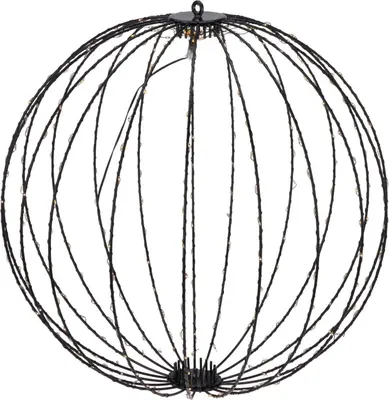 LED kerstbal met 240 lampjes Ø 40cm, extra warm wit - afbeelding 1