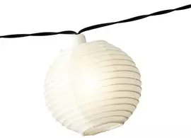 LED lichtsnoer chinese lantaarns 9,5 m 20 lampjes - afbeelding 2