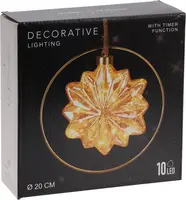 LED ster hangornament Ø 18cm - afbeelding 2