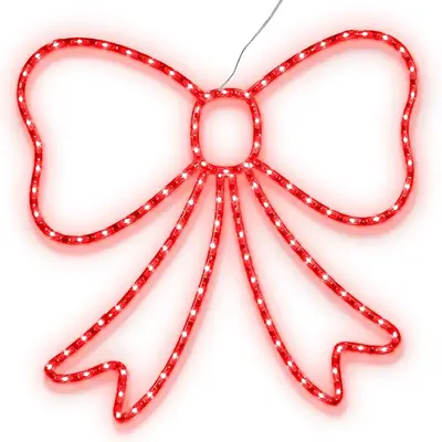 LED Strik 120 Micro LED 55 x 50 cm rood - afbeelding 1