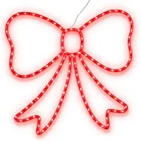 LED Strik 120 Micro LED 55 x 50 cm rood - afbeelding 1