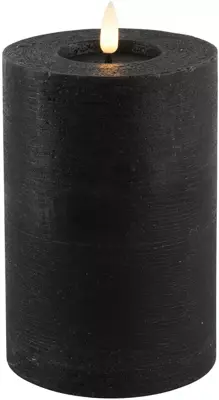 Ledkaars lyon d10h15cm zwart bo - afbeelding 1