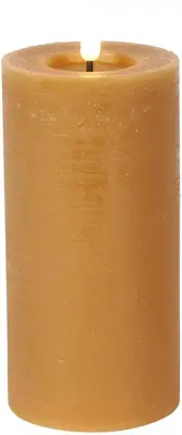 Ledstompkrs lyon d7.5h15cm amber bo - afbeelding 1