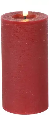 Ledstompkrs lyon d7.5h15cm rood bo - afbeelding 1