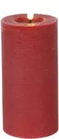 Ledstompkrs lyon d7.5h15cm rood bo - afbeelding 1