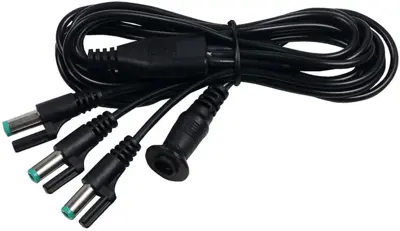 Lemax 3-output type u wire (black) verlengkabel 2024 - afbeelding 1