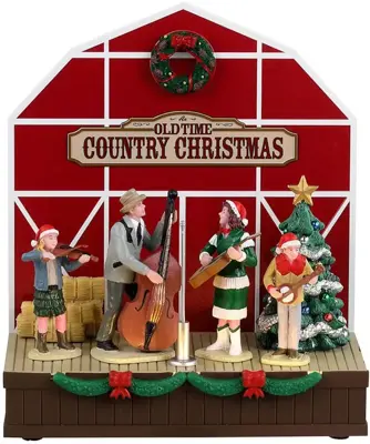 Lemax a country christmas verlicht kerstdorp tafereel Harvest Crossing 2023 - afbeelding 5