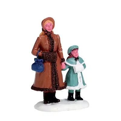 Lemax a day in town kerstdorp figuur type 2 Caddington Village 2017 - afbeelding 1