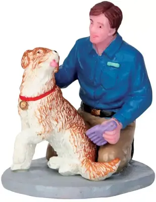 Lemax a new friend kerstdorp figuur type 2 2017 - afbeelding 1